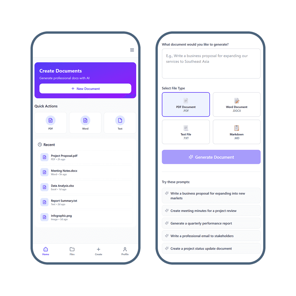 AI Agent Development for Document Generation AI Agent Development for Document Generation
