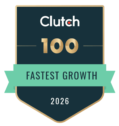 100 fastest-growing B2B agencies on Clutch 100 fastest-growing B2B agencies on Clutch